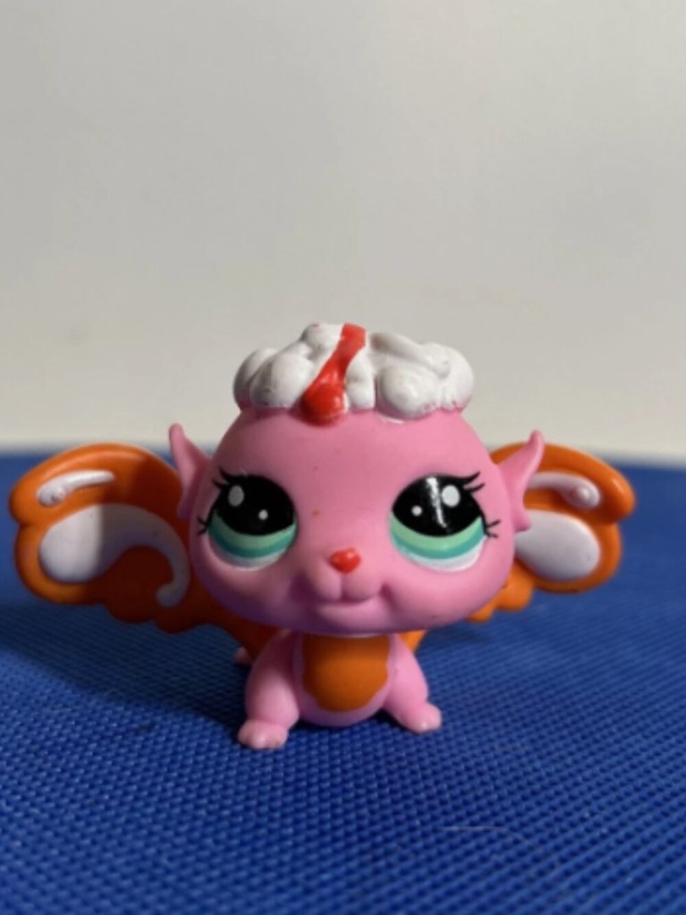 LITTLEST PETSHOP PET SHOP LPS #2835 HASBRO FAIRY ELF SNOW BURST FAIRY PINK
